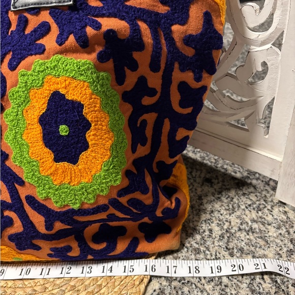 Colorful Patterned Tote Bag - Picture 13 of 15